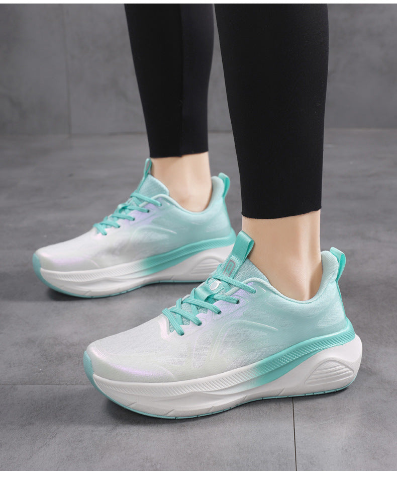Professional Running Shoes for Men and Women, Spring and Summer New Soft Sole, Lightweight, Shock Absorption, Breathable, Jump Rope, Non-Slip, Marathon Walking Shoes - 图片 43
