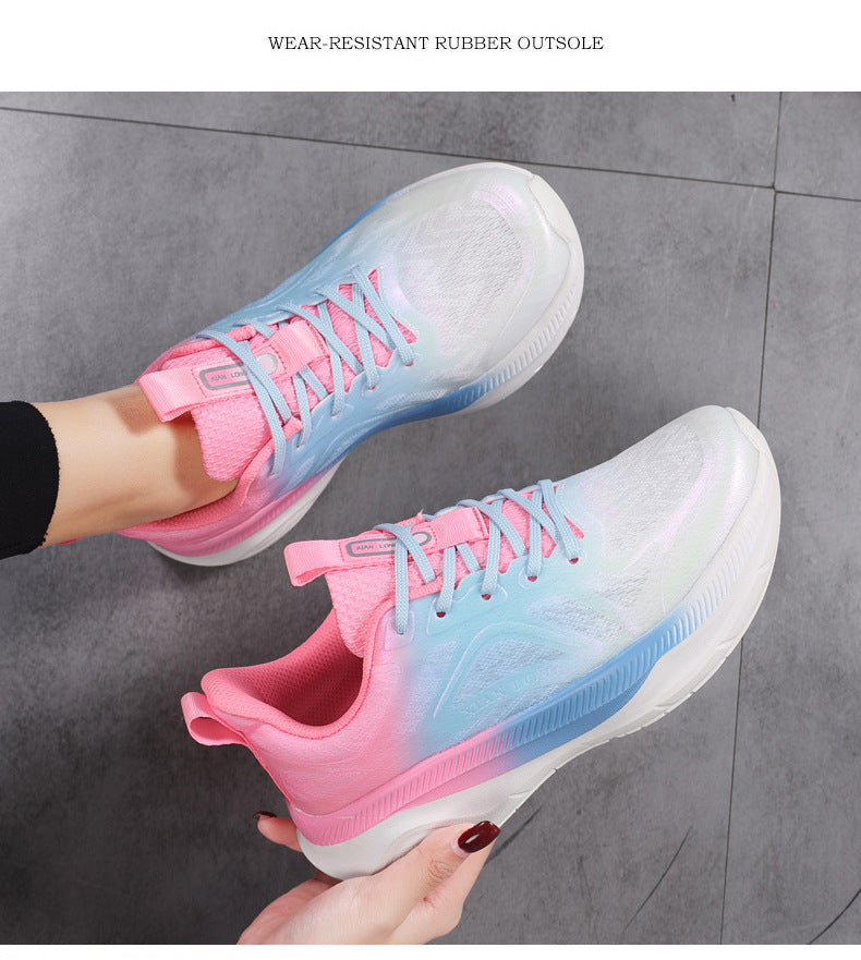 Professional Running Shoes for Men and Women, Spring and Summer New Soft Sole, Lightweight, Shock Absorption, Breathable, Jump Rope, Non-Slip, Marathon Walking Shoes - 图片 40