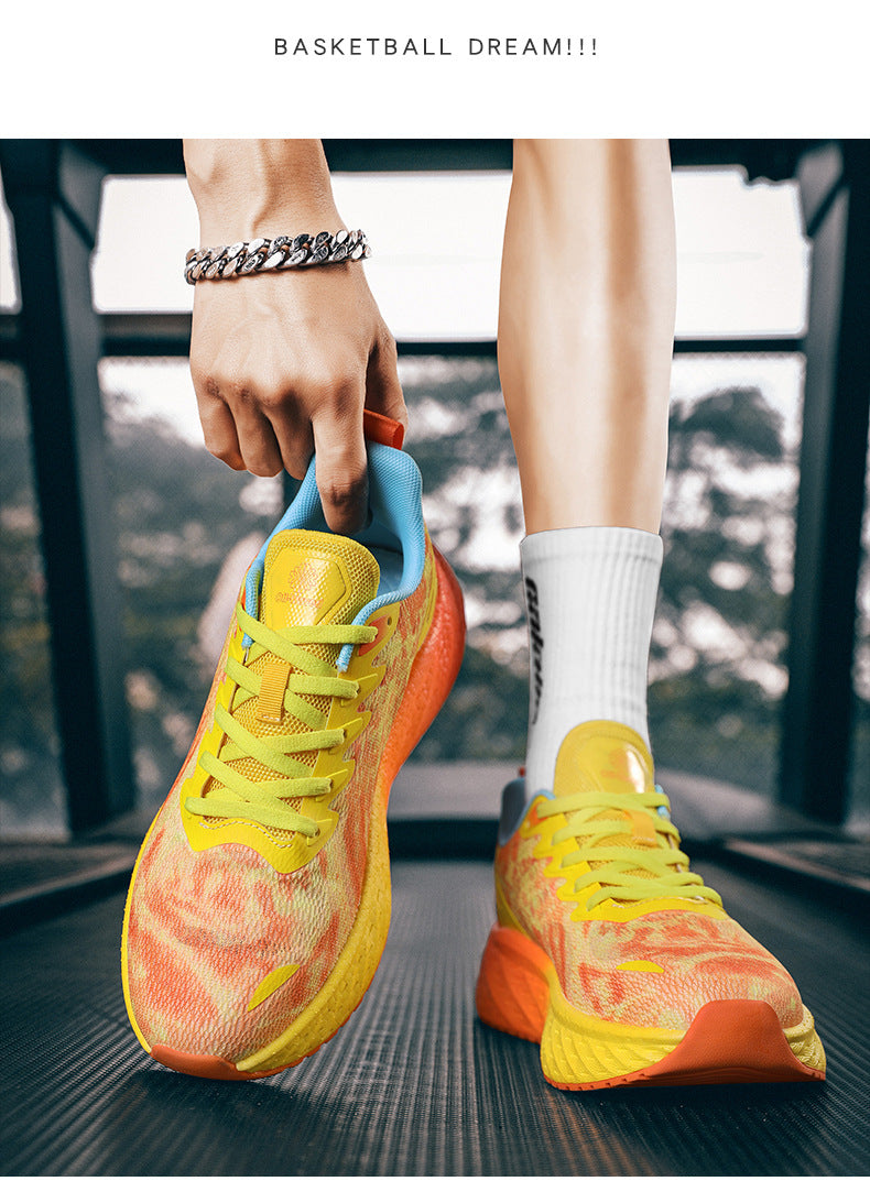 Marathon Running Shoes Soft Sole Cushioning Men and Women Mesh Training Running Shoes Rebound Physical Test Sports Student Sports Shoes Men's - 图片 17