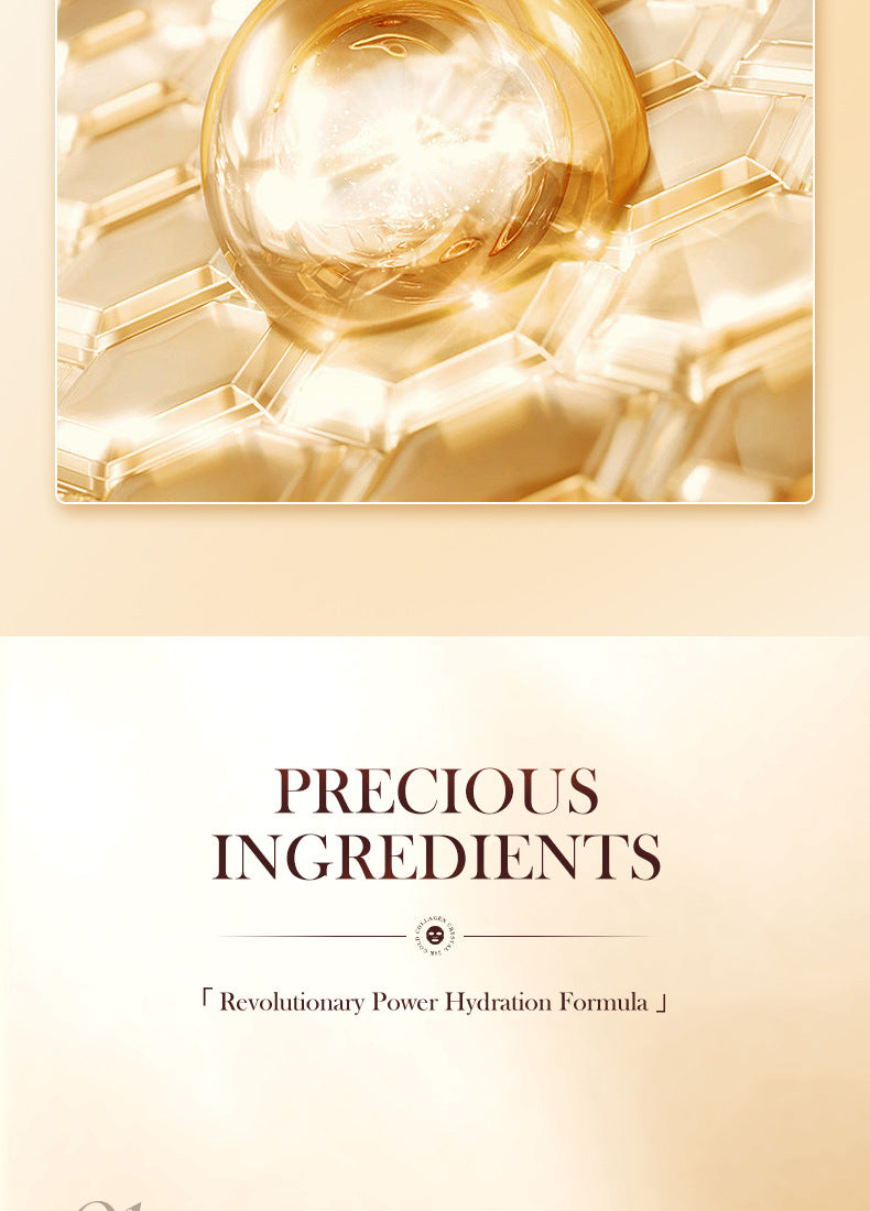 24k Gold Collagen Mask60gSADOER Crystal Hydrating Moisturizing Mask Cross-Border Wholesale - 图片 12