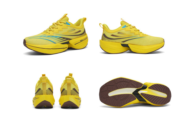 ROANK Men's Running Shoes Ultra-Light Sports Shoes for Teenagers Non-Slip Thick Sole Height Increasing Running Shoes for Middle School Students - 图片 35