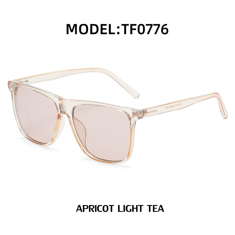 2025New style square frame sunglasses for women with a high-end feel ins Fashionable Men's Sunglasses with UV Protection sunglasses - 图片 4