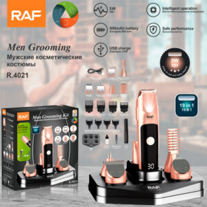 RAF New Electric Shaver Multifunctional Electric Hair Clipper Haircut Set Electric Clipper USB Interface