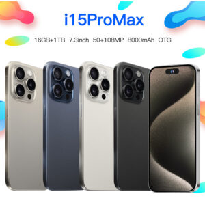 i15proMax Smartphone6.8Inch Hd Large Screen3+64GB Android Hot-Selling Phones Wholesale