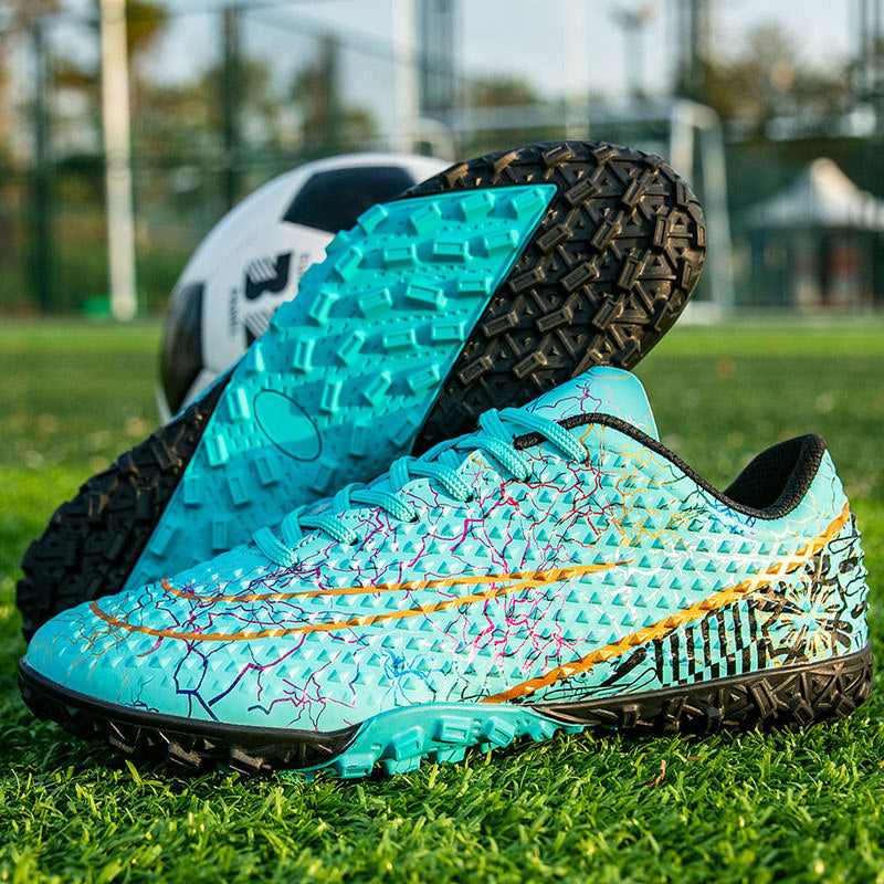 New professional football shoes for men and women AG Spike TF Broken Nail Youth Student Grassland Competition Training Shoes - 图片 11