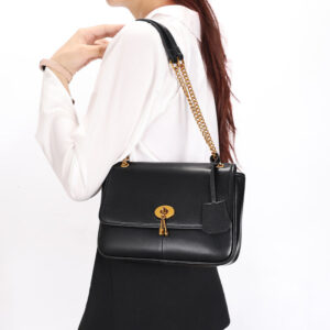 Vintage Casual Fashion High-End Single Shoulder Bag New Melad Chain Bag Autumn Winter Simple Commuter Crossbody Women's Bag