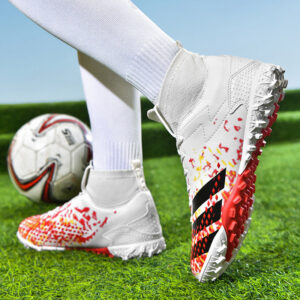New high-top soccer shoes for men and women AG Spike TF Broken Nail Youth Student Club Competition Training Shoes