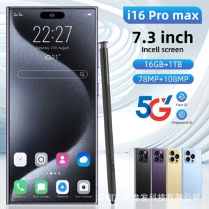 I16promax Smartphone with Pen  2+16 High-end7.3Inch Screen Android8.1Factory
