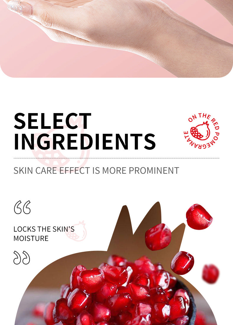 Red Pomegranate Skincare Set SADOER Hydrating Moisturizing Cleansing Nourishing Wholesale - 图片 25
