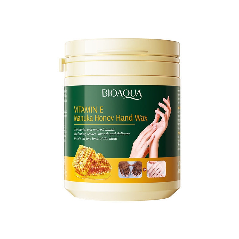 Honey Hand Wax170gBIOAOUA Vitamin E Moisturizing and Nourishing Hand Care Cross-Border Wholesale - 图片 5