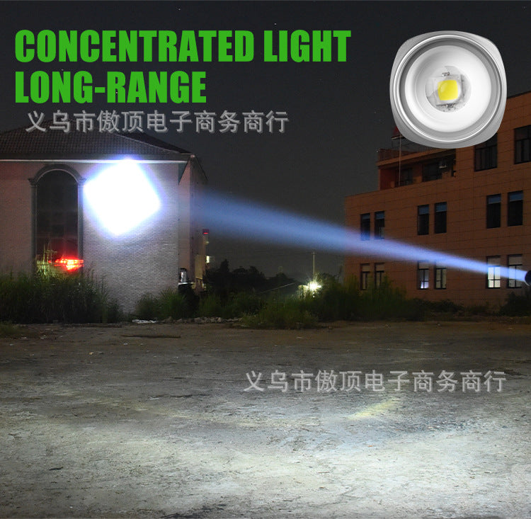 Multifunctional Flashlight Portable Keychain Magnetic Suction Light USB Rechargeable Lighting Work Light LED Sidelight - 图片 12