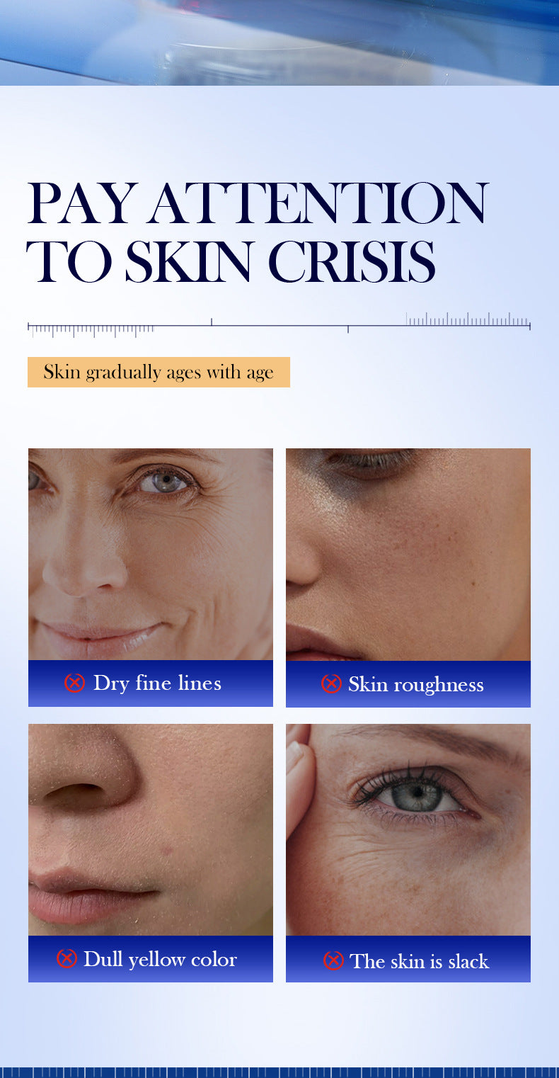 Cross-border Type III Collagen Wrinkle Cream60g Skin rejuvenation hydrating moisturizing face cream wholesale from foreign trade manufacturer - 图片 8