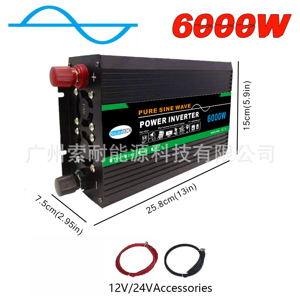 Automotive Pure Sine Wave Inverter1000W Outdoor Adapter Converter12V24V48V60V Turn110V220V - 图片 5