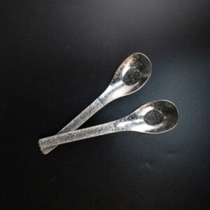 Pure Titanium Crystal Yuanbao Spoon Soup Spoon Crystal Ice Flower Outdoor Camping Lightweight Tableware Dessert Spoon Baby Food Spoon