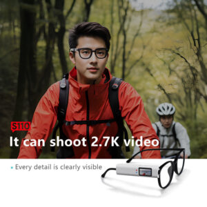 New2K HD Eyewear Head-Mounted Recorder Video Device Portable Life Camera Outdoor Sports Camera