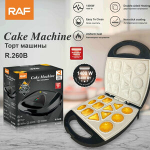 Mini Cake Machine Home Baking Multi-Functional Children's Cartoon Cookie Maker Waffle Maker Egg Waffle Maker