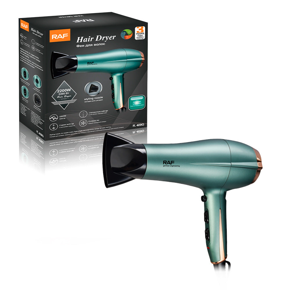 Hair Dryer2200W Hot and Cold Air Hair Dryer High Power Household Hotel Hair Dryer Hair Salon Hair Dryer - 图片 7