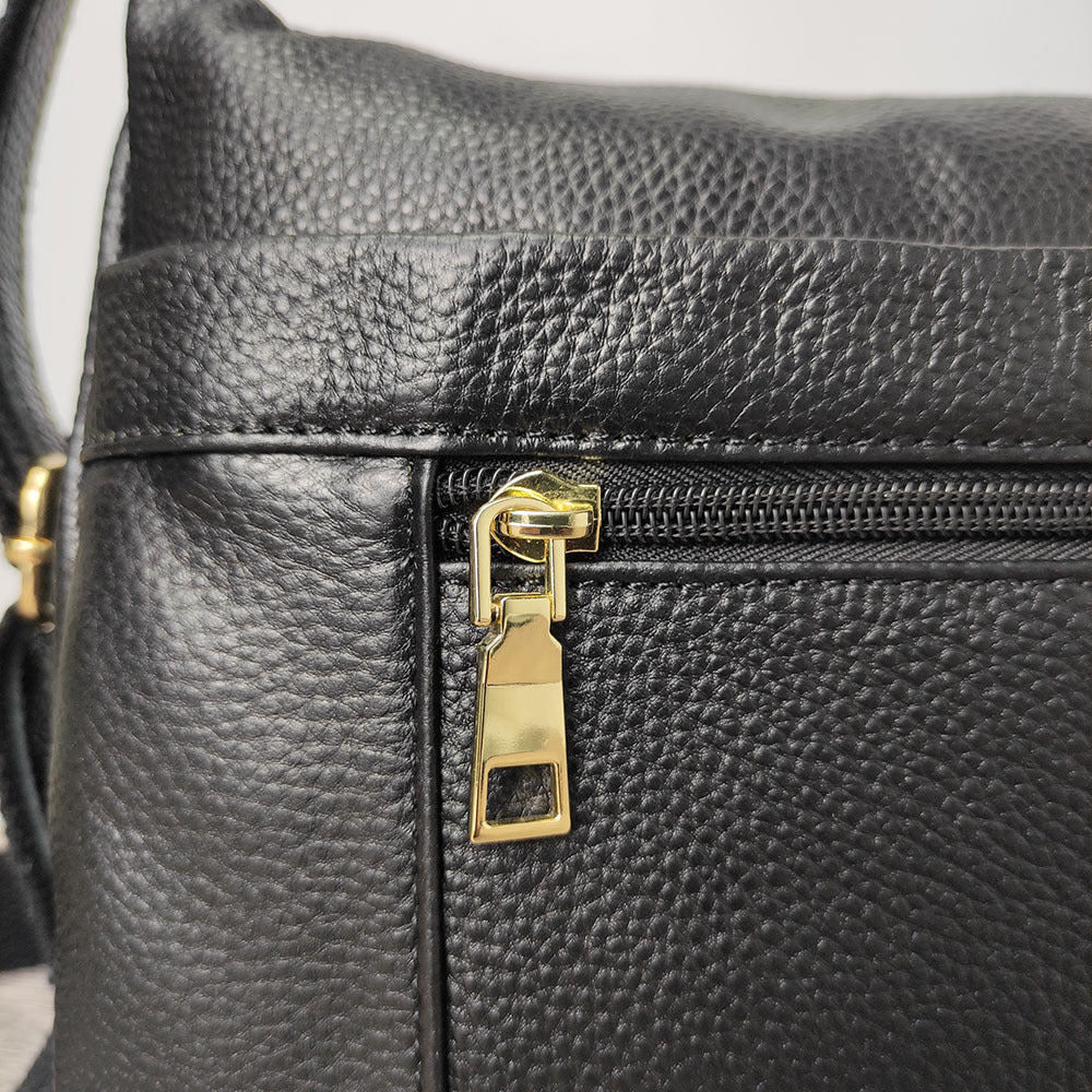 Guangzhou Shiling Genuine Leather Women's Bag for Middle-aged and Elderly Mothers, Multi-pocket Large Capacity Single Shoulder Crossbody Bag Trend - 图片 20