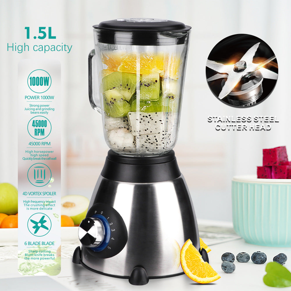 European Standard Smoothie Blender1.5L Household Juice Blender Meat Grinder Electric Soybean Milk Maker Blender Grinder - 图片 18