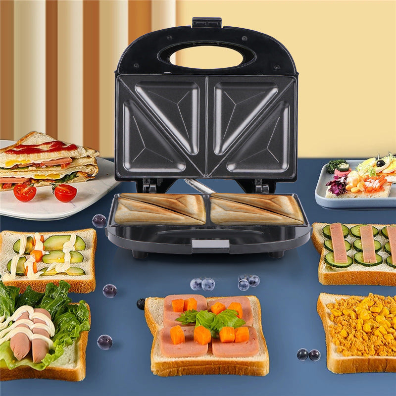RAF European-style Household Double-sided Heating Sandwich Maker Multifunctional Toast Bread Waffle Breakfast Machine - 图片 14