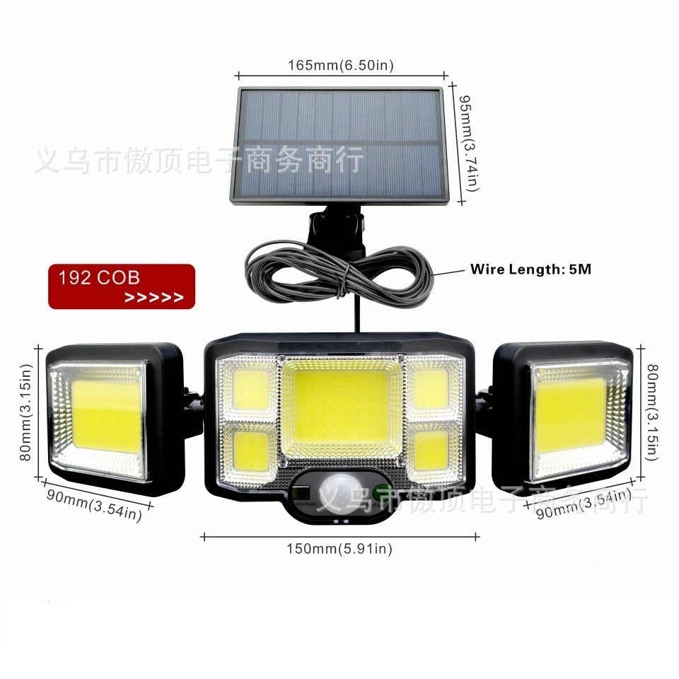 Solar Light Outdoor Waterproof Wall Light LED Split Sensor Light Motion Sensor Light Courtyard Light Garden Lamp - 图片 5