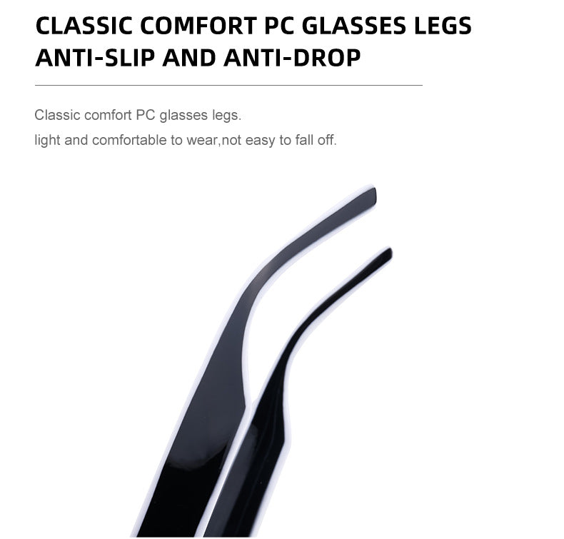 New Wide Mirror Leg Cat Eye Sunglasses for Women, European and American Fashion, High-End Feel Sunglasses sunglasses - 图片 23