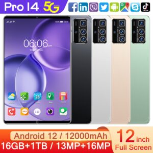 2025Hot Item Exclusively Available Worldwide Pro14 High-definition large screen long standby tablet factory direct wholesale