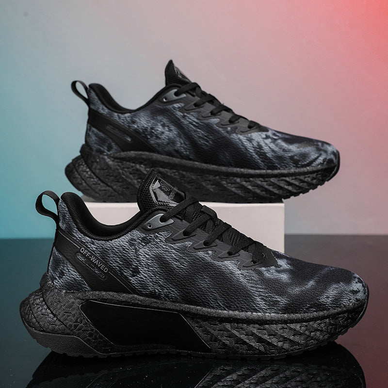 Marathon Running Shoes Soft Sole Cushioning Men and Women Mesh Training Running Shoes Rebound Physical Test Sports Student Sports Shoes Men's - 图片 4