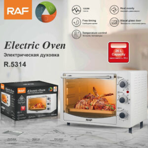 RAF Exclusive Supply Electric Oven26L Large Capacity Top and Bottom Heating Home Use Smart Oven
