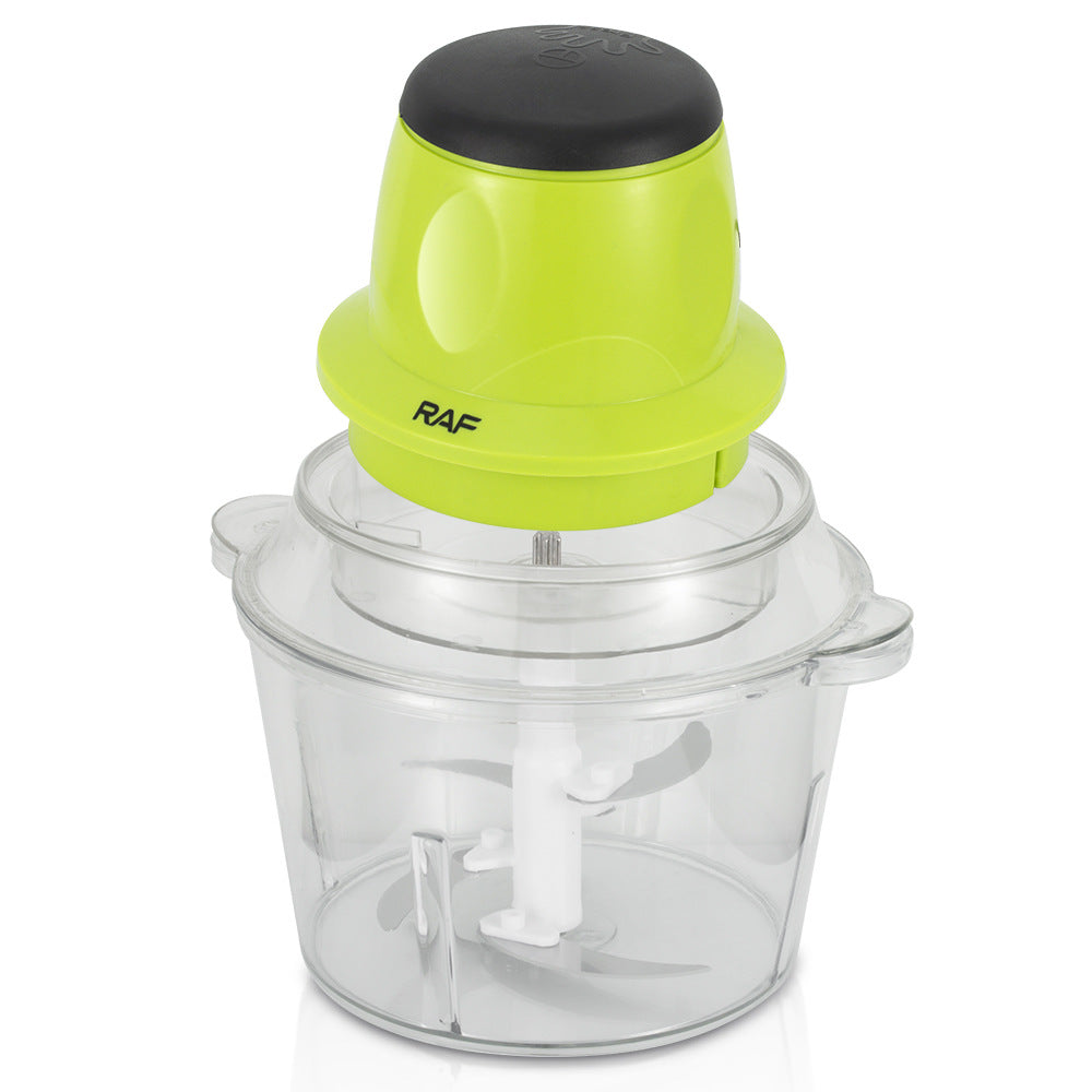 RAF EU Standard Meat Grinder Household Electric Blender Meat Mincer Small High-Power Food Processor Glass Jar - 图片 17