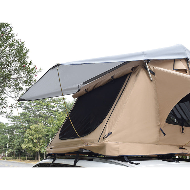 Outdoor Self-Driving Tour Soft Top Car Roof Tent Fully Automatic Quick Open SUV Aluminum Alloy Folding Tent - 图片 35