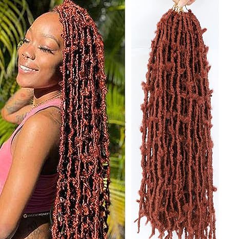 Foreign Trade Dreadlock Crochet Hair Butterfly Locs Crochet Hair Goddess Butterfly Curly Wig - 图片 9