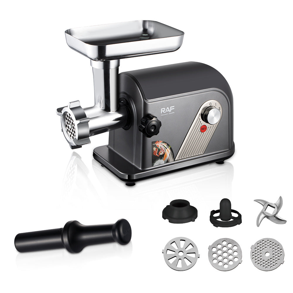 RAF European Standard 220v Household Small Meat Grinder 6-in-1 Blender R.3361 ABS+Electroplating - 图片 5