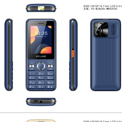 5092 Dual Card GSM 2G Straight board student elderly phone with buttons, camera, and long standby time - 图片 3