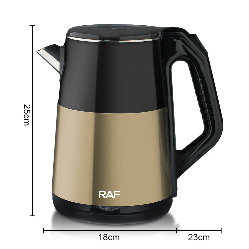 RAF European Standard Stainless Steel2.5L Electric Kettle Automatic Large Capacity Multi-Functional Kettle Overheat Protection - 图片 8