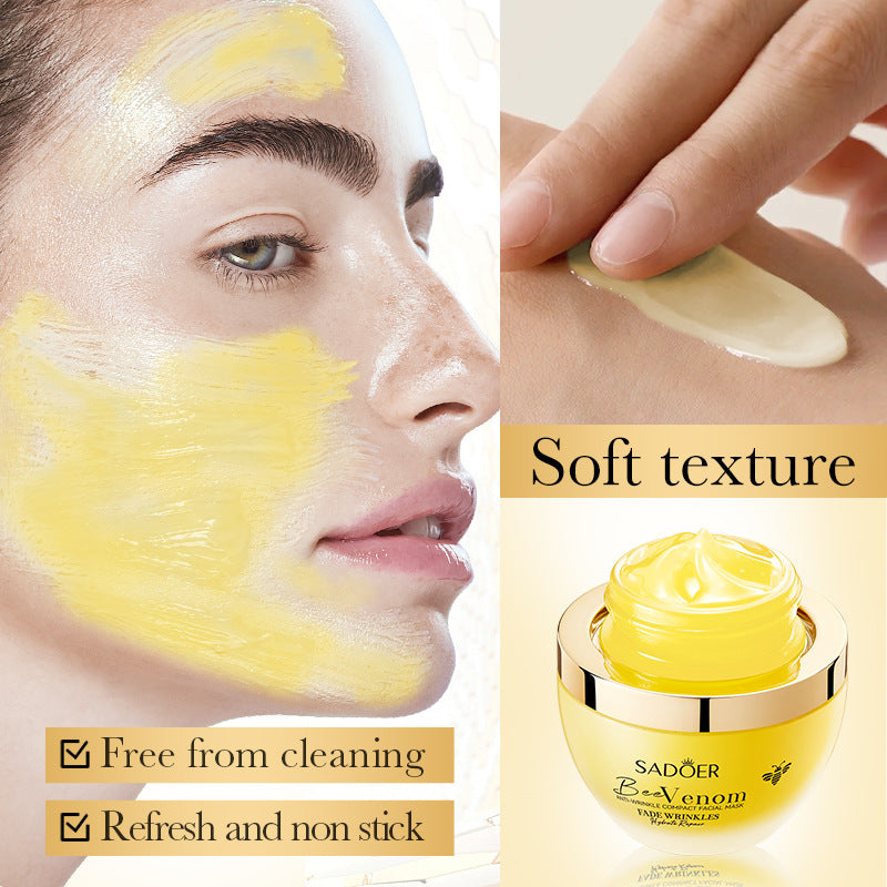 Bee Venom Firming Mask SADOER Anti-wrinkle moisturizing cream cross-border foreign trade wholesale - 图片 4