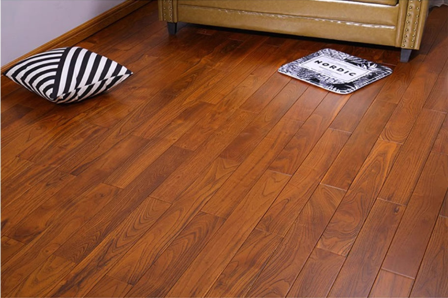 18mm Solid Black Locust Wood Flooring Heavy-Duty A/AB Grade Hardwood Luxury Interiors & Exterior Use Dense Built for Generations - 图片 18