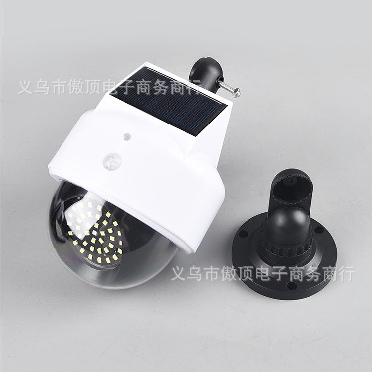Simulated Surveillance Light Solar Garden Light Fake Camera Street Light Human Body Sensor Wall Light Split-Type Garden Light - 图片 23