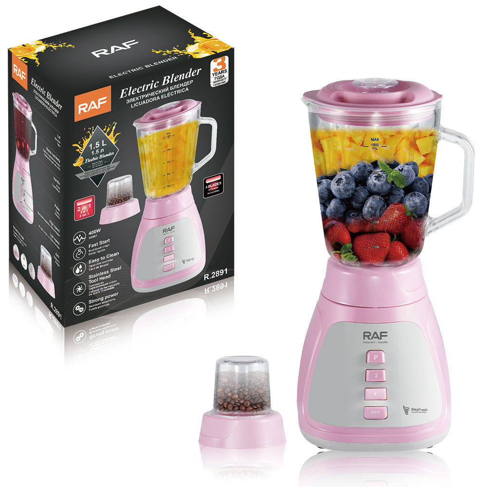 RAF Grind Ice Smoothie1.5L Electric Meat Grinder Soy Milk Maker Blender High-Speed Blender Household Juice Blender - 图片 16