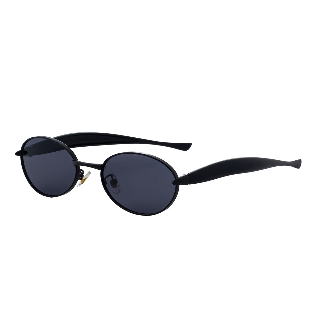 Oval Sunglasses for Women2025New European and American Style Personality Sunglasses with High-end Feel, Sun Protection, Trendy Fashion Glasses - 图片 5