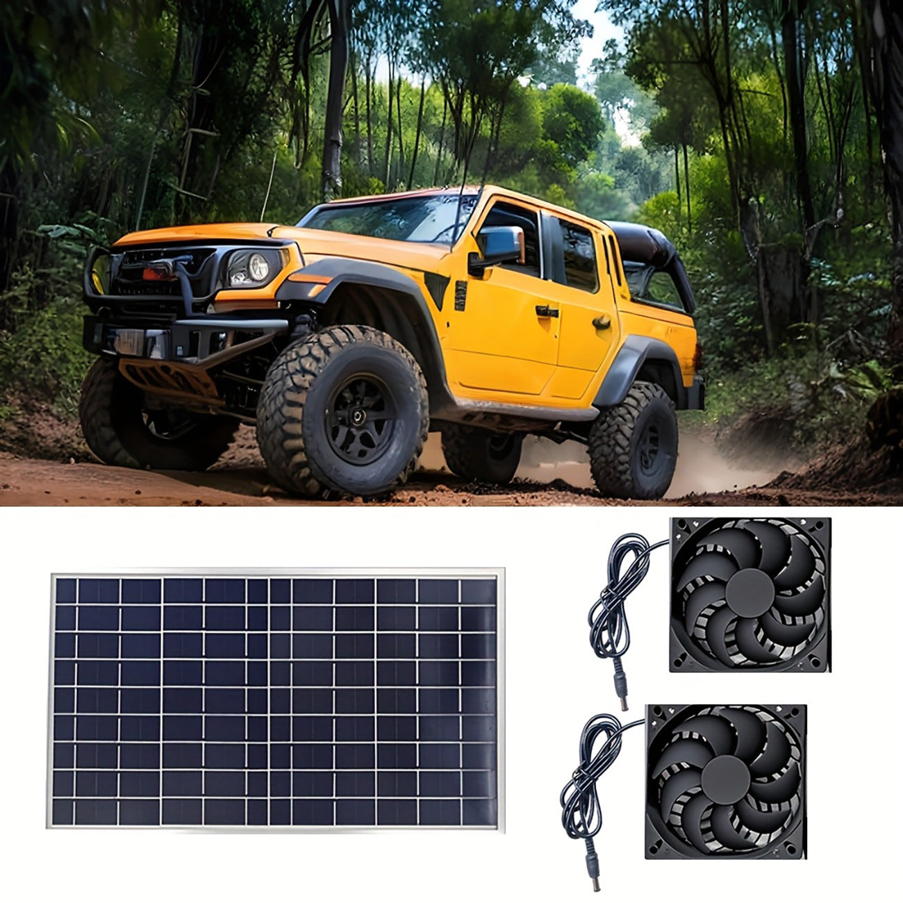 Exclusive Solar Ventilation Fan Exhaust Fan Solar Photovoltaic Pet House Ventilation Convection Cooling Blower - 图片 19