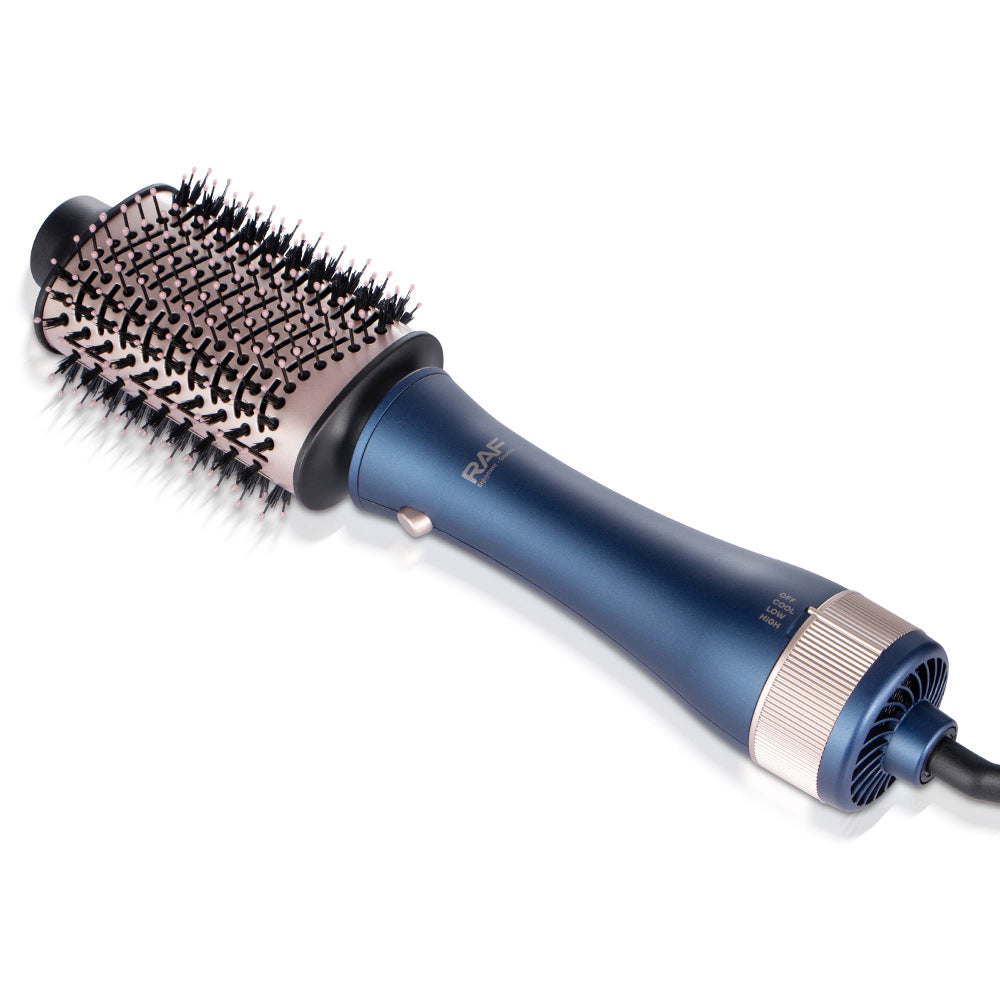 RAF European Standard Curling and Straightening Dual-use Hair Styling 3-in-1 Hot Air Brush with Interchangeable Temperature Modes1200w - 图片 10