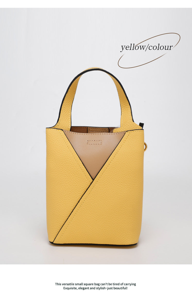 2024New Women's Bag Origami Shoulder Bag Crossbody Small Bag Phone Bag Handbag Bucket Bag Commuter - 图片 13