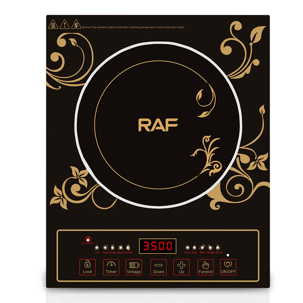 RAF European Standard High-Power Stir-Fry Hot Pot Electric Ceramic Stove Household Multi-Function Light Wave Induction Cooker Countertop Electric Stove8060 - 图片 4