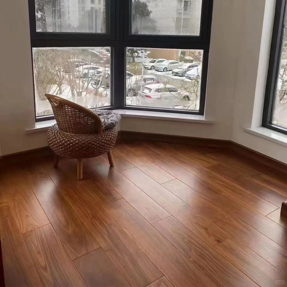 18mm Solid Black Locust Wood Flooring Heavy-Duty A/AB Grade Hardwood Luxury Interiors & Exterior Use Dense Built for Generations - 图片 5