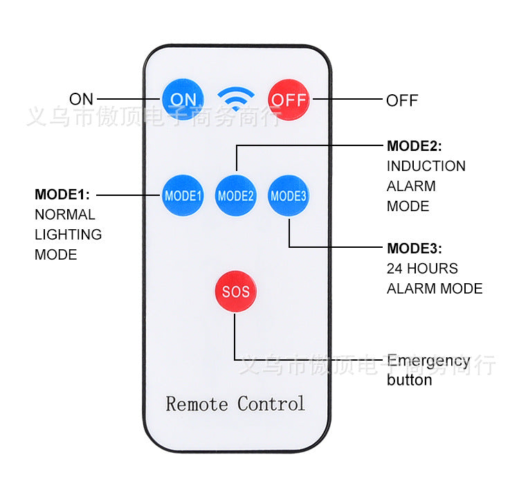 Simulated Surveillance Light Solar Garden Light Fake Camera Street Light Human Body Sensor Wall Light Split-Type Garden Light - 图片 16