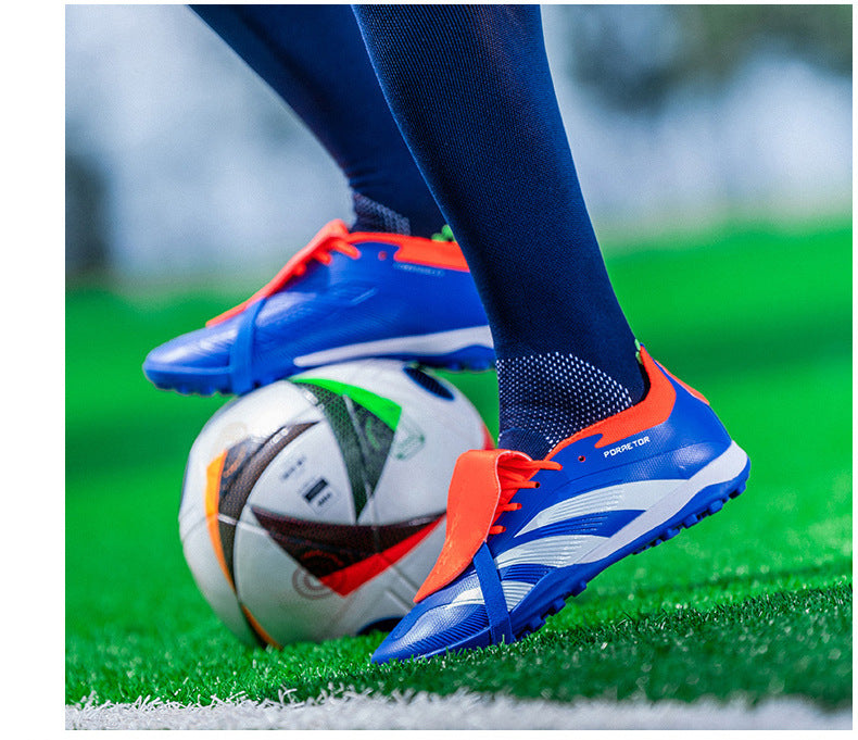 World Cup Football Shoes Men's New Style Grassland Competition AG Spike TF Broken Nails Adult Youth Student Sports Training - 图片 56