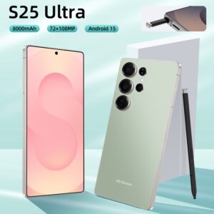 S25 Ultra Mobile phone with built-in stylus, large screen, Android15New Hot-Selling Bestseller5G Smartphone