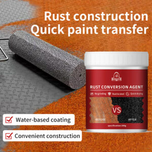 Rust Conversion Agent for Rusty Color Steel Tiles Renovation Special Agent Anti-Corrosion Primer Metal Rust Removal Conversion Paint