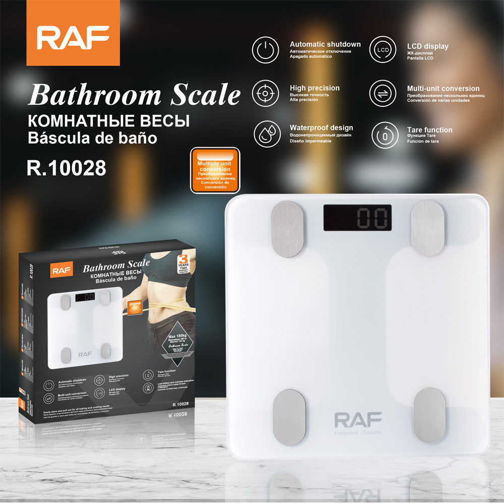 RA Body Fat Scale Home Use Weight Scale Body Fat Scale Rechargeable Smart Electronic Scale Weight Scale R10028